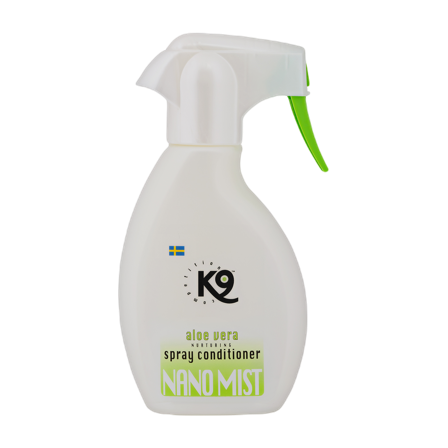 K9 Competition - Aloe Vera Nano Mist Leave In Conditioner Mild & Economical Hvit 250 ml - Hund - Pelspleie Trim- og hundebad - Hundebalsam og 