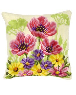 Pude Blomstrende - Vervaco