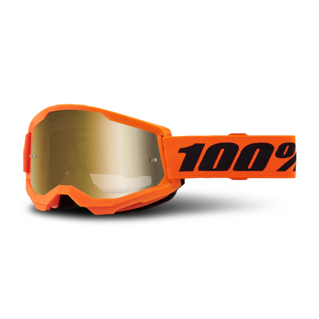 Crossbrille 100% Strata 2 Neon-Orange