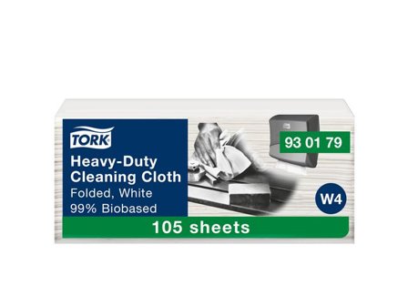 TORK Rengöringsduk Kraftig W4 biobaserad 105/fp - Lyreco - Städ och hygien - Städdukar och diskdukar - Städdukar - Alltork