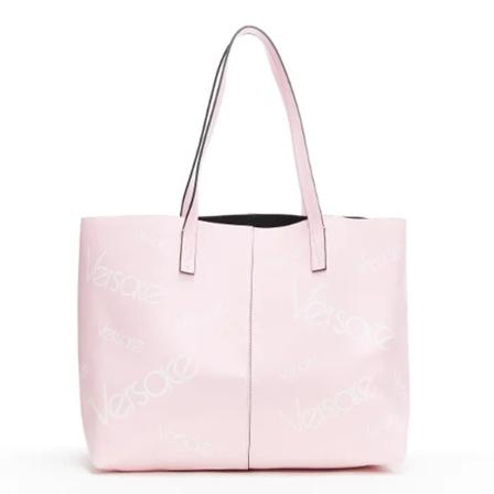 Versace Pre-owned Pre-owned Leather shoulder-Tass , Roze , Dames , Maat: ONE Size Vintage Tassen