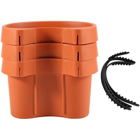 3 kpl/erä Yksittäinen rännin ylivuotoputki Puutarha ruukku Viemäriputki Kukkien ruukut Putket Viemäriputket Puutarhaviljelijät