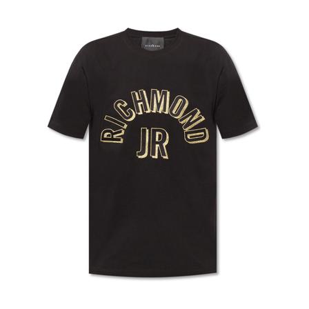 John Richmond T-shirt with logo Sort, Herre T-shirts