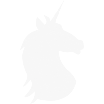 Tavle med enhjørning til vegg