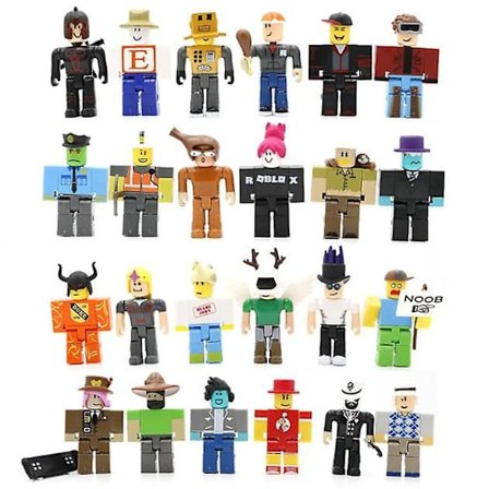 Roblox 24-delt Mini Figur Virtual World Figur Blokke