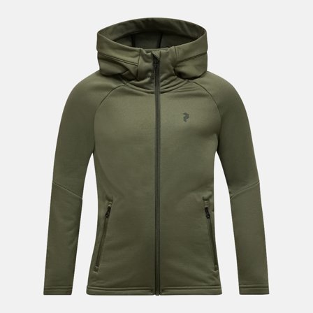 Peak Performance - Rider Essentials Midlayer Zip Hood Junior