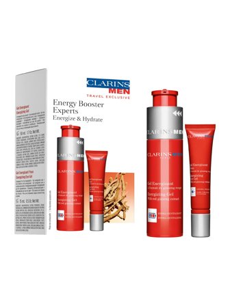Clarins Travel Sets Men Energy Ritual Set cont.: Energizing Gel 50 ml (GH 1470625) + Energizing Eye Gel 15 ml (GH 1470659) 1.0items