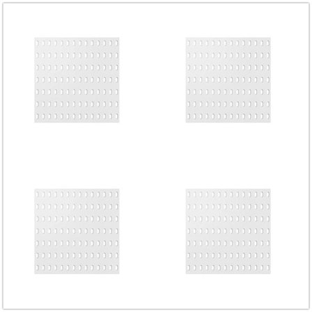 4 Stk Pegboards Peg Board Hole Board