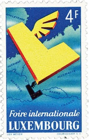 Luxembourg 1954 - Postfrisk - MICHEL 524