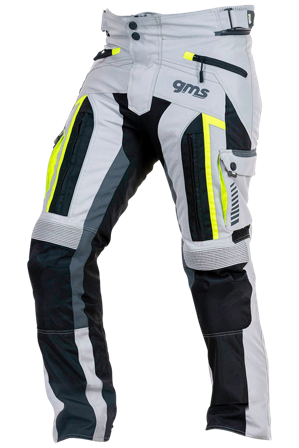 Motorradhose GMS Everest Gelb/Grau/Schwarz XL