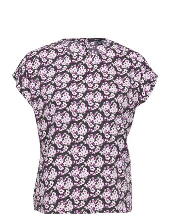 Vmfiona Ss Wide Top Wvn Lt Patterned Vero Moda