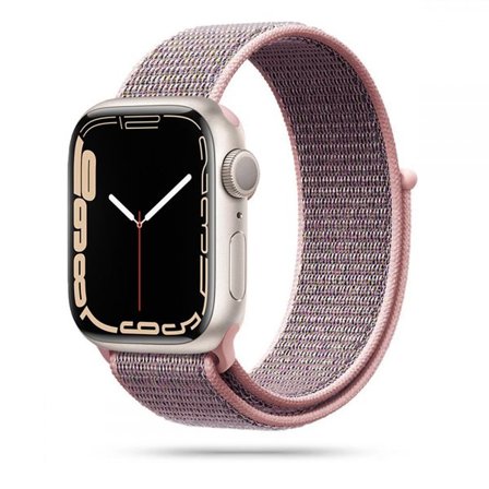 Tech-Protect nylonrem til Apple Watch 4 / 5 / 6 / 7 / 8 / 9 / SE (38/40/41 mm) - Pink