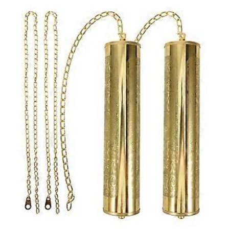 1 Set Kraftigt Järn Klockvikt Moraklocka Vikt Del DIY Kedjevikt Klocka Väggklocka Tillbehör