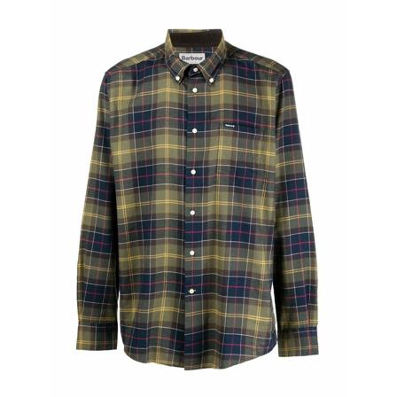 Barbour Tailored Shirt grön, Herr, Herr, Storlek: L