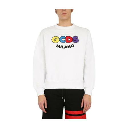 Gcds, Hoodies Biały, Mężczyzna, Rozmiar: L