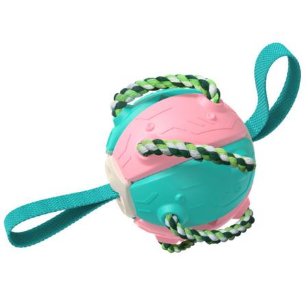 Interaktiv utomhus frisbee utbildning fotboll hundleksak powder blue