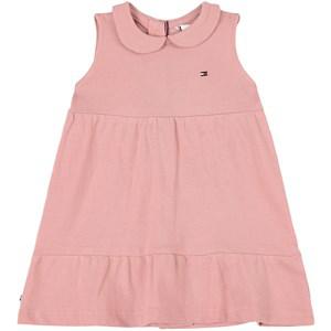 Kids - Tommy Hilfiger Branded Baby Dress Broadway Pink - Dresses - 86 CM - Pink - Mädchen