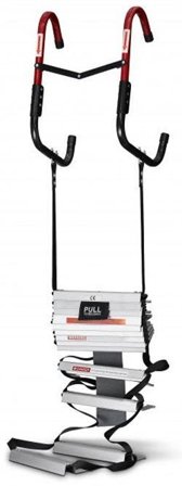 Housegard EL45S Brannstige 4,5 m, sklisikre trinn, Stiger & stillaser