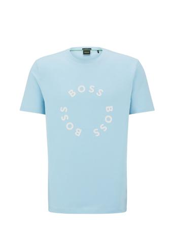 Tee 4 T-shirts Short-sleeved Blå BOSS*Betinget Tilbud