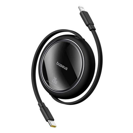 USB-kabel Baseus Free2Pull USB-C til iP 20W 1m (sort)