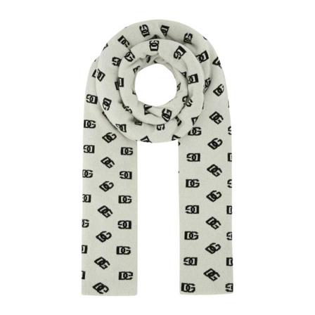 Dolce & Gabbana - Halsdukar - Vit - Herr - Storlek: One Size, Herr, Storlek: ONE SIZE