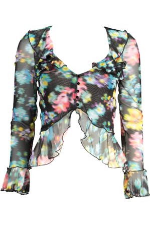 Desigual T-shirt Maniche Lunghe Donna Nero