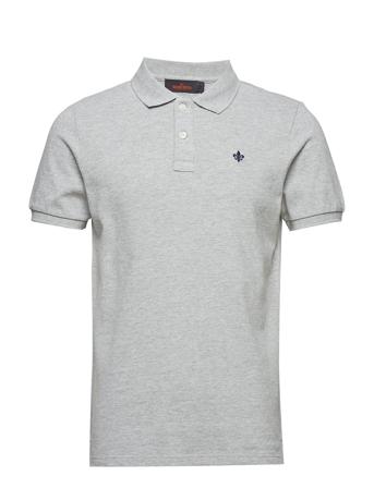 New Piqué Polos Short-sleeved Grå Morris