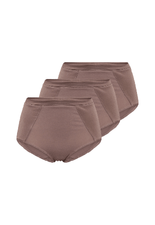 JBS of Denmark Ekologisk Bambuviskosm, 3-pack Maxitrosa, Svart Badkläder Dam Röd M