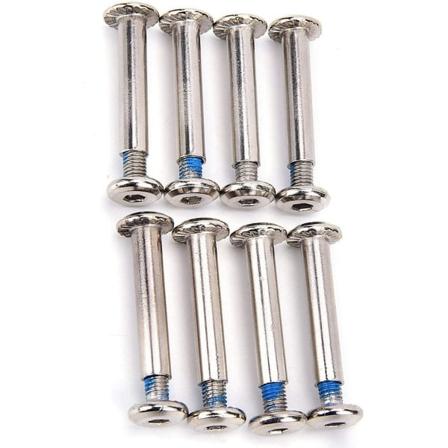 Luistinten pyörien ruuvit, pultit, mutterit ja työkalut, rullaluistelupyörien vaihto-osat, luistinten pyörien akselit, korjaussarja, mutterit 