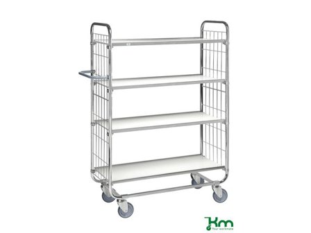 Hyllvagn 8000 4 hyllplan 945x470x1590mm - Lyreco - Emballage och lagerutrustning - Lagerutrustning - Vagnar