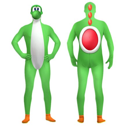 Super Mario kostume tights til voksne og børn