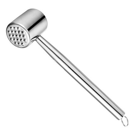 304 ruostumattomasta teräksestä valmistettu pihvin mureuttaja, kotitalouksien lihan mureuttaja, keittiön lihanuija