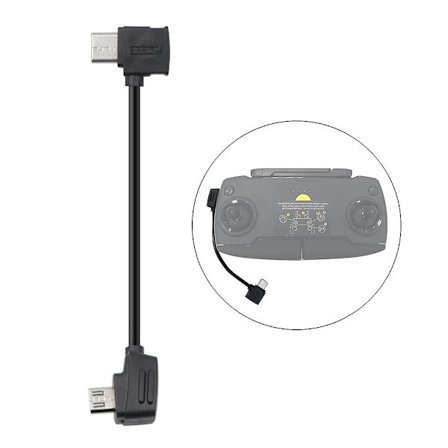 STARTRC Type-C Kabel til DJI Mavic Mini/Mavic Pro/Mavic Air/Spark Fjernbetjening
