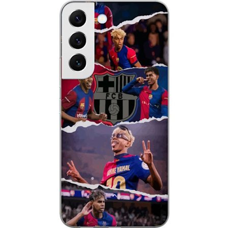 Kompatibelt Mobilskal till Samsung Samsung Galaxy S22+ 5G Yamal Fotboll Spelare Barcelona