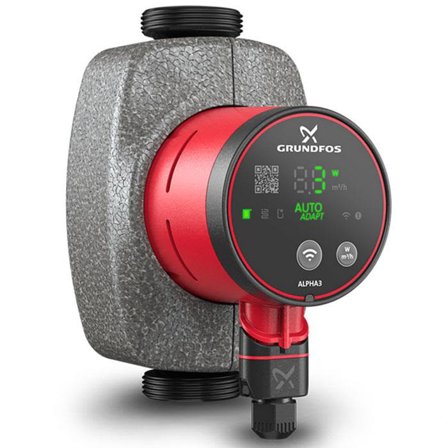 Grundfos Alpha3 25-40 180 Sirkulasjonspumpe, Vann