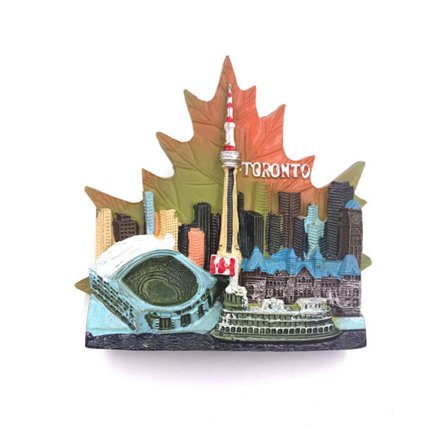 3D køleskabsmagnet Toronto Canada Souvenir, bolig- og køkkenindretning