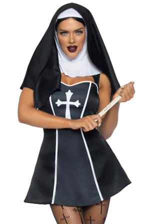 Leg Avenue Naughty Nun S Rollspel & Maskerad - Blushme.se