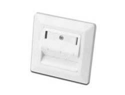 Digitus FACEPLATE FOR KEYSTONE JACKS 3X RJ45 IN CAM