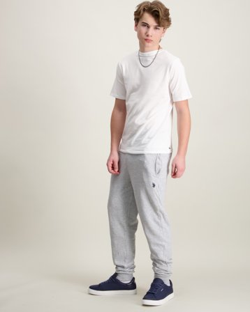 U.S. Polo Assn. DHM LB Jogger Grå Byxor Kille - Kids Brand Store