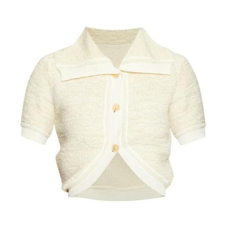 Jacquemus Campana cardigan Gul, Dame Cardigans