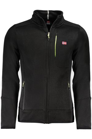 Norway 1963 Felpa Con Zip Uomo Nero