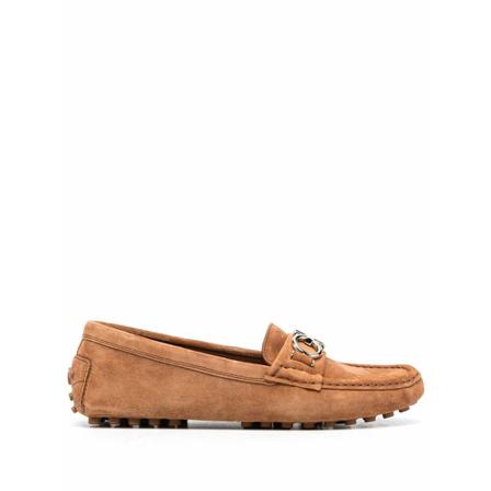 Salvatore Ferragamo, Loafers Beżowy, Kobieta, Rozmiar: 36 EU