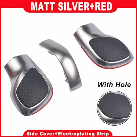 DSG Växelspaksknopp Krom Med Läder Växellåda Växelspaksskydd För VW Golf 6 7 R Passat B7 B8 CC R20 För Jetta MK6 GLI TIGUAN-Alternativ 2