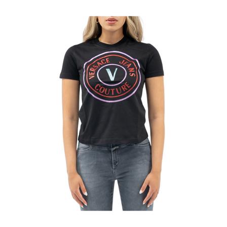 Versace Jeans Couture T-Shirt Logo Sort, Dame