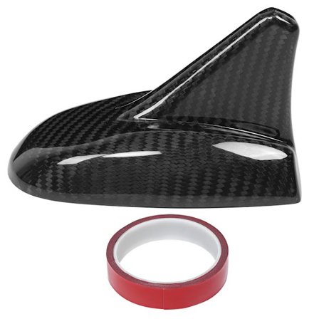 Tør Carbonfiber Biltag Hajfin Antenne Dæk Trim Pasform til Maserati Quattroporte/Ghibli 2013-2020