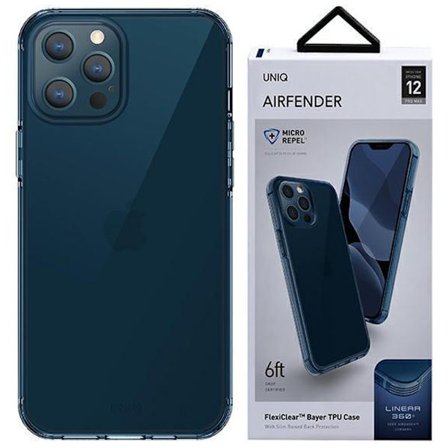 UNIQ Air Fender iPhone 12 Pro Max 6.7 deksel blå/sjøblå