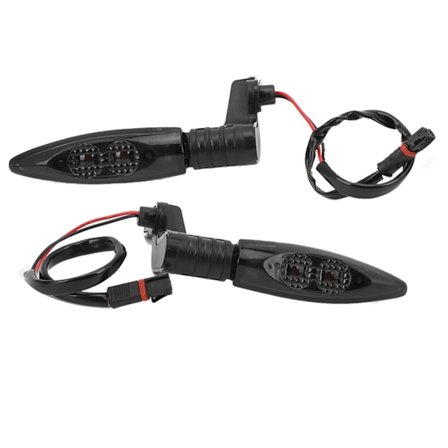 LED Baklykta Blinkers Amber Ljus Ersättning för F800 GS/R/S S100R HP4 Svart Lins