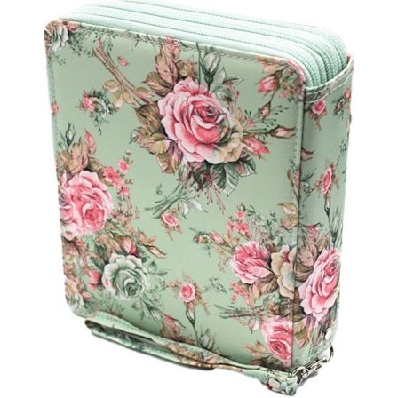 Färgpennfodral med 127 fack - pennfodral i Oxfordtyg, form 2