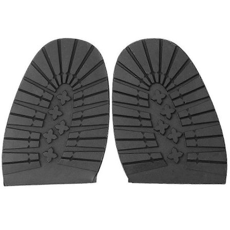 Støvler Sko Skridsikre Forreste Hæl Såler Gummi Støjsvage Såler Sko Reparationstilbehør (Forreste Såler)