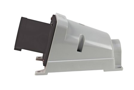 Garo II 463-7 S + RI Väggintag IP44, 5-polig, 63A Svart, 7 h, Anslutningsdon & kablar